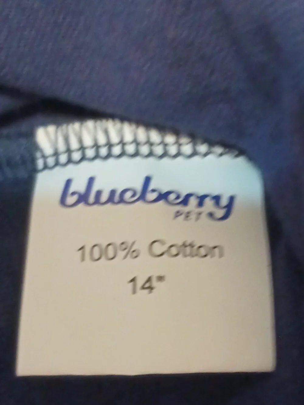 NWOT ~ Blueberry Navy Blue Summer Sailor Suit T-shirt for Dogs, Small